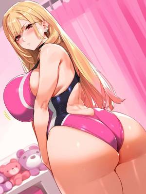 Marin Kitagawa X BBC Swimsuit Edition Porn Comic english 69