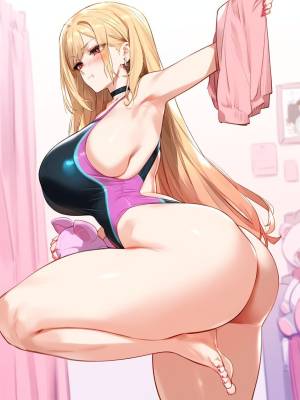 Marin Kitagawa X BBC Swimsuit Edition Porn Comic english 70