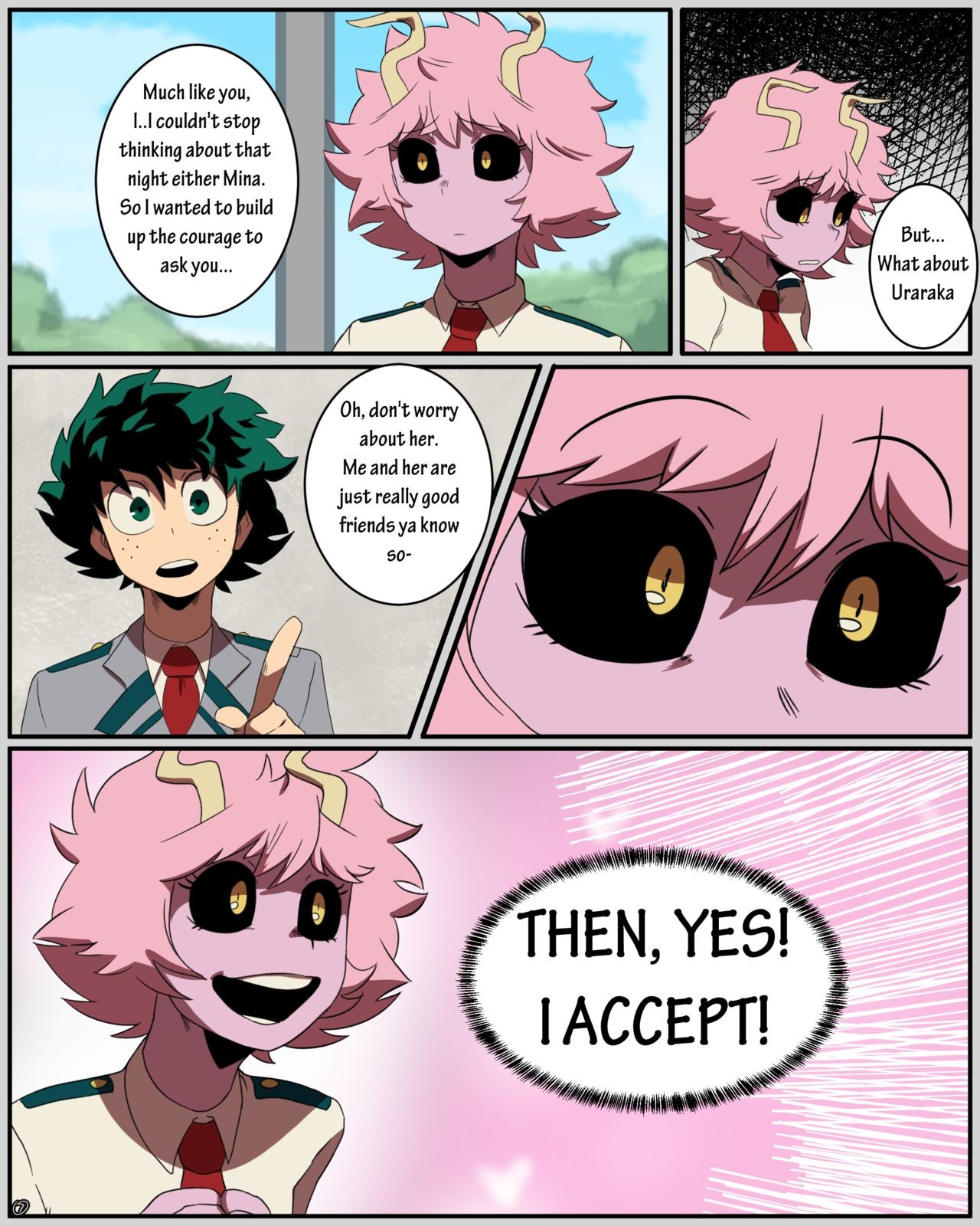 Mina x Izuku Comic  Porn Comic english 08