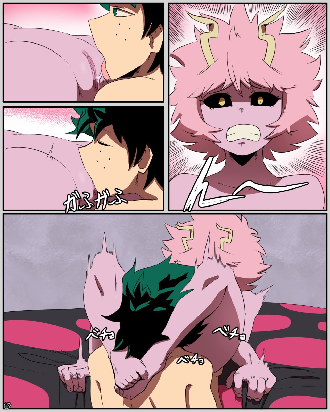 Mina x Izuku Comic Porn Comic english 14 - Porn Comic