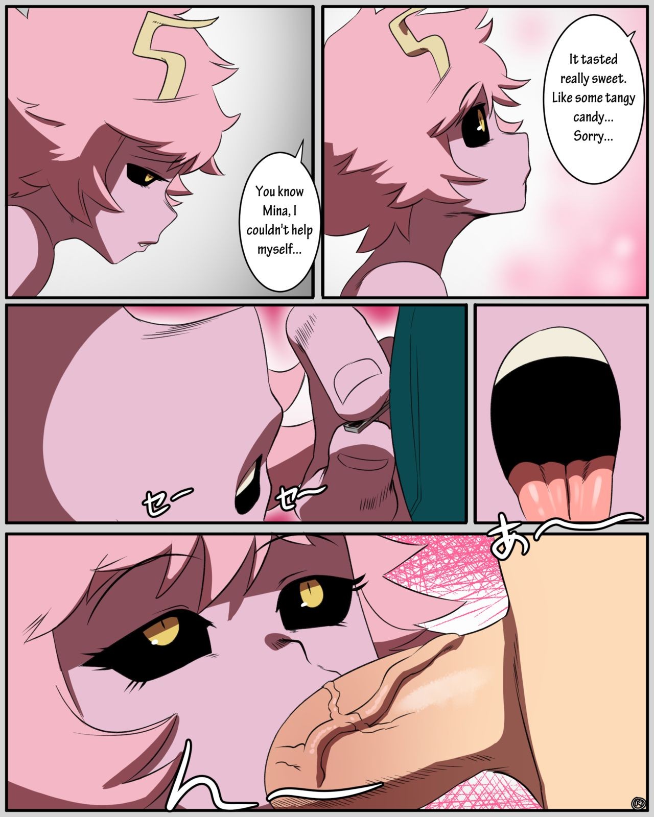 Mina x Izuku Comic Porn Comic english 15 - Porn Comic