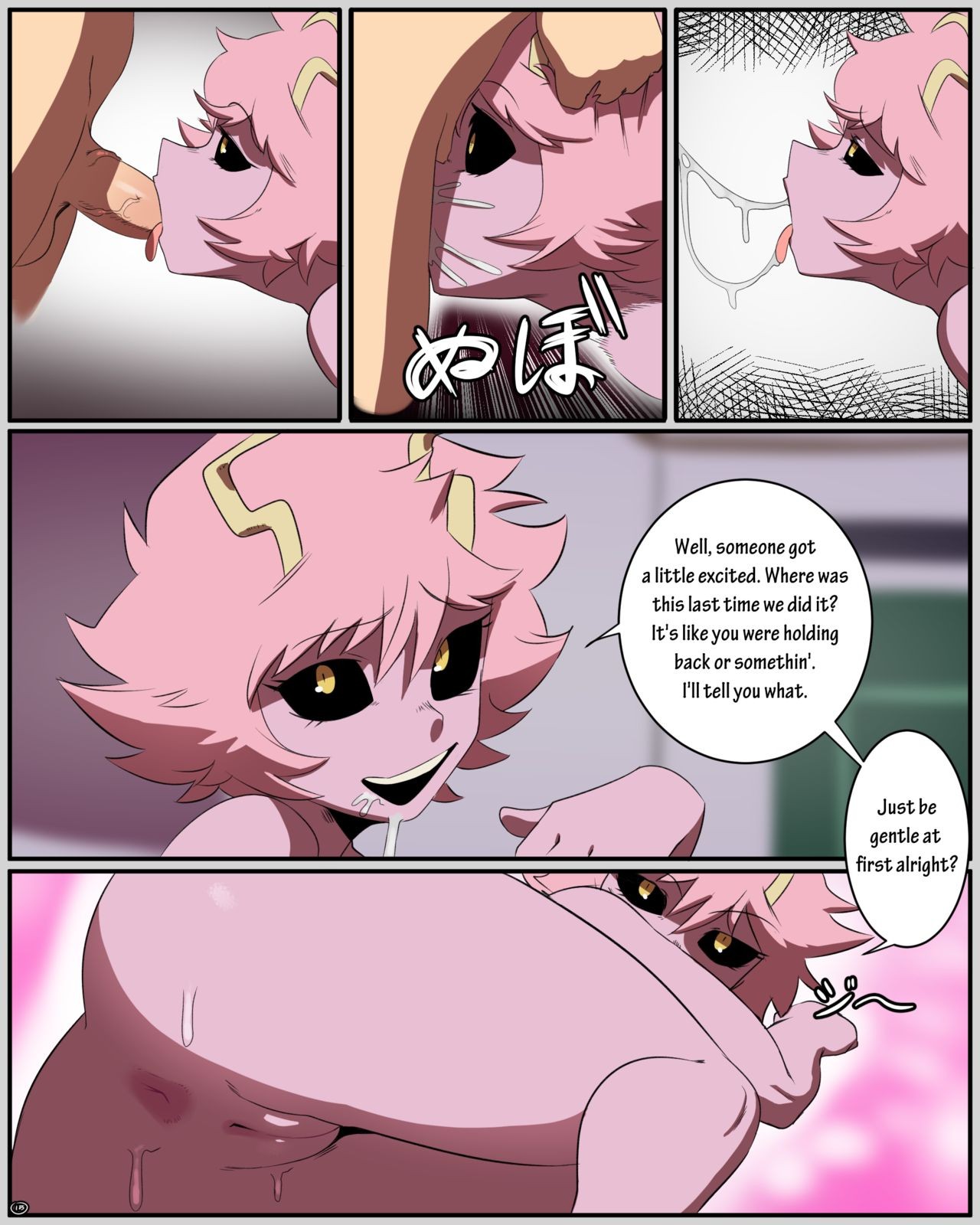 Mina x Izuku Comic  Porn Comic english 16