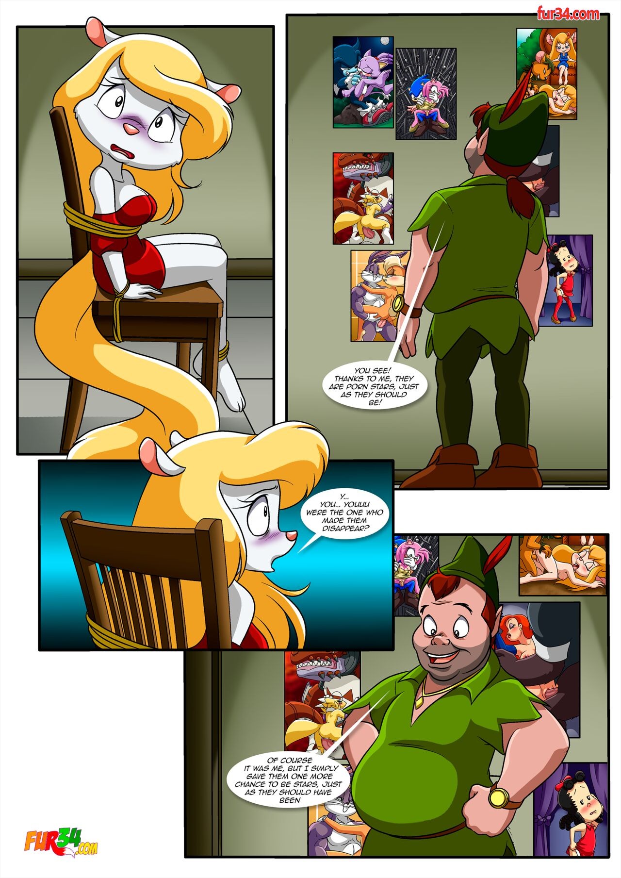 Minerva Mink: Out Of Service!  Porn Comic english 09