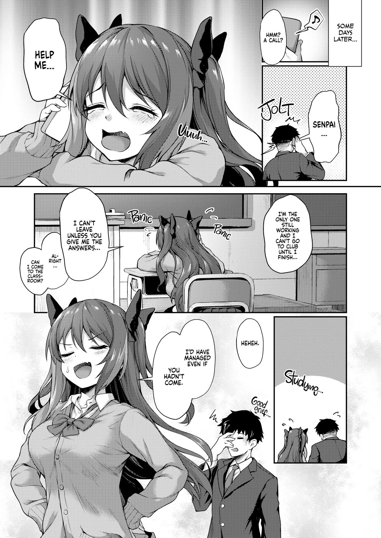 My Clubmate’s a Little Devil! Part 2 Porn Comic english 05