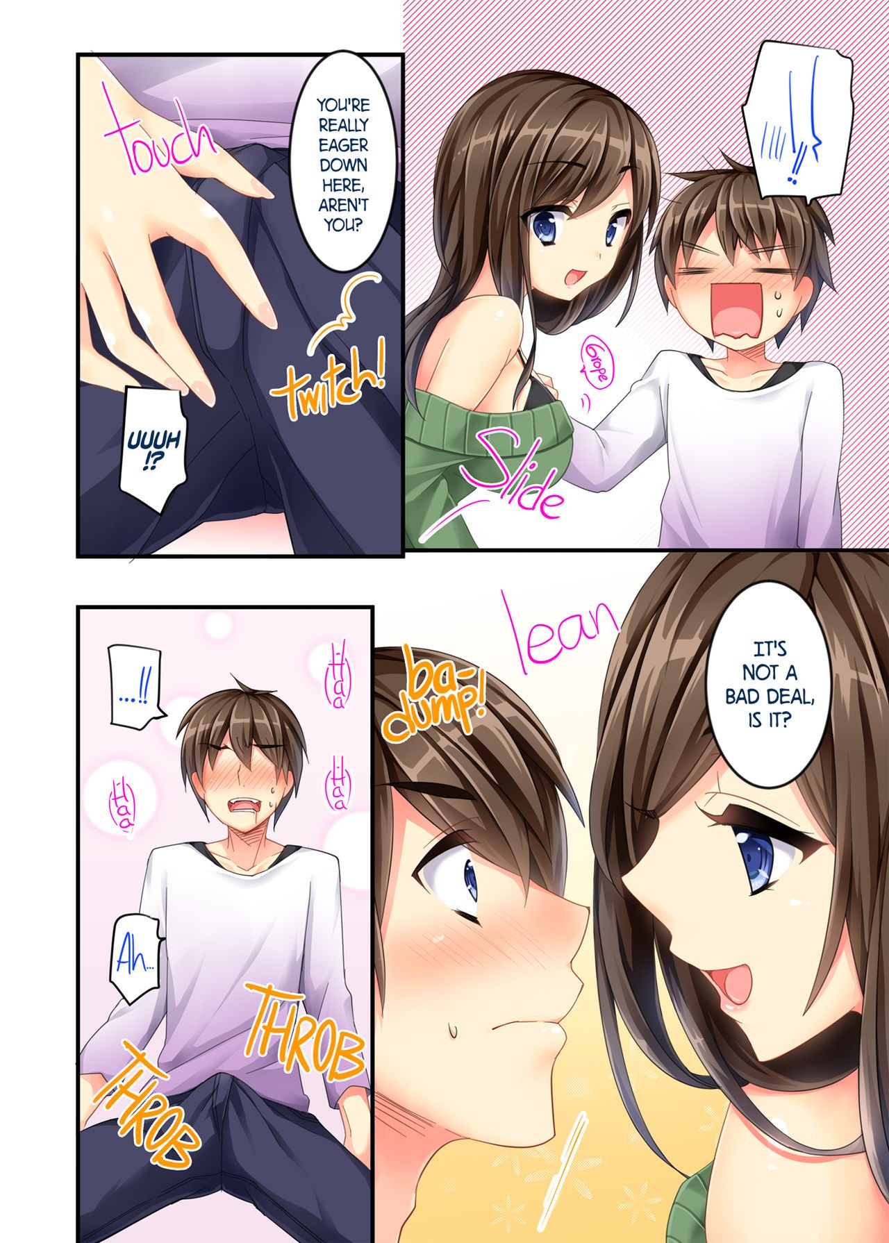 My No-good Sister’s Overwhelming Seduction Technique!! Porn Comic english 06