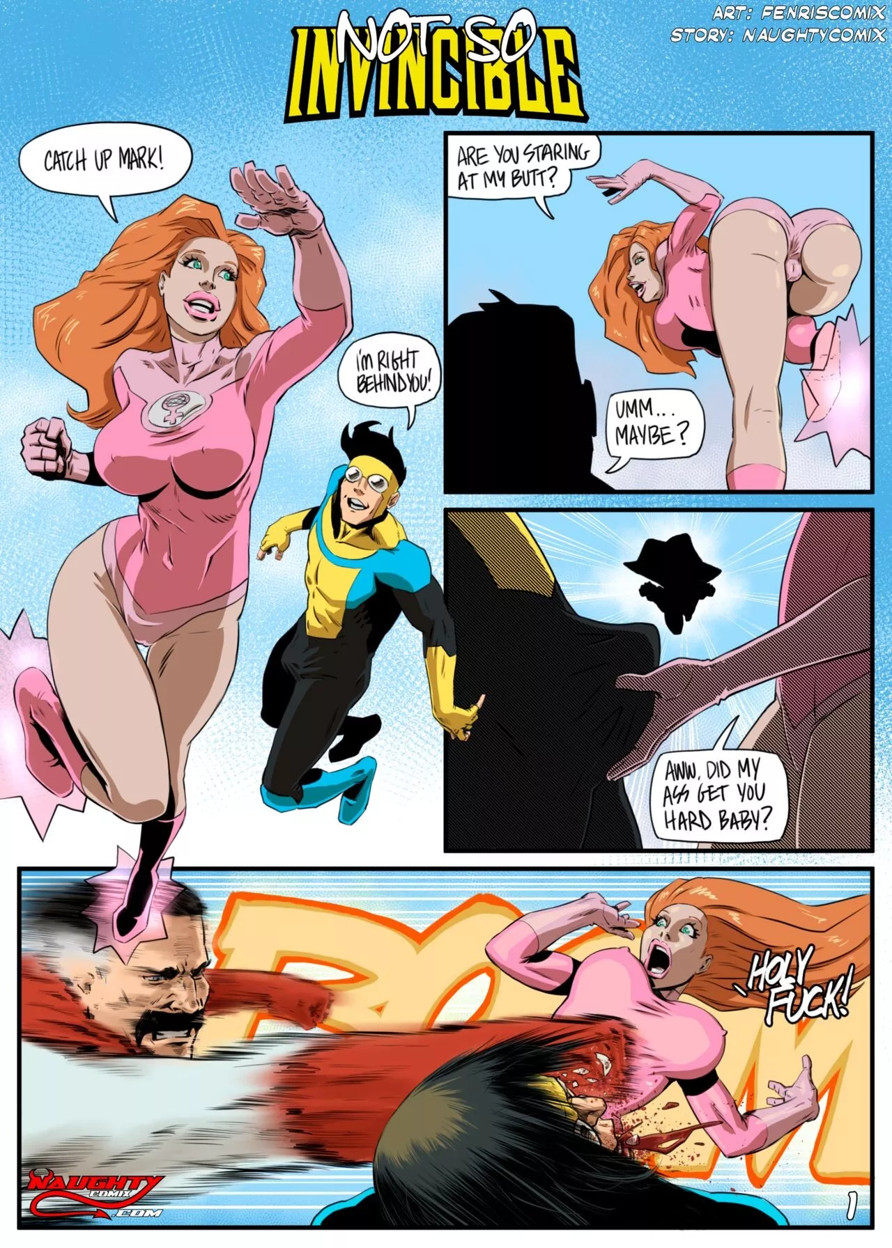 Not So Invincible Porn Comic english 01 - Porn Comic