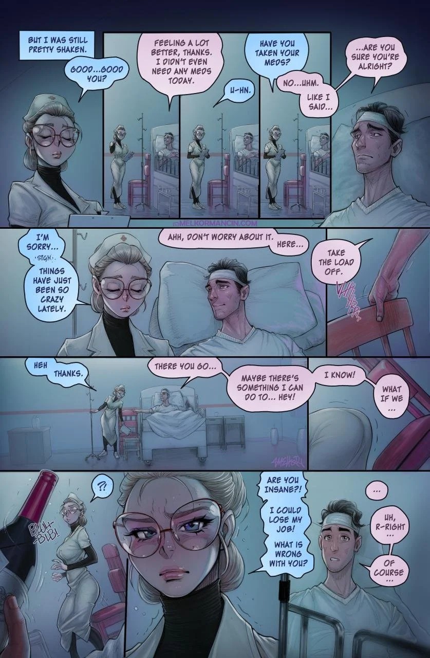 Nurse Morgan Porn Comic english 20