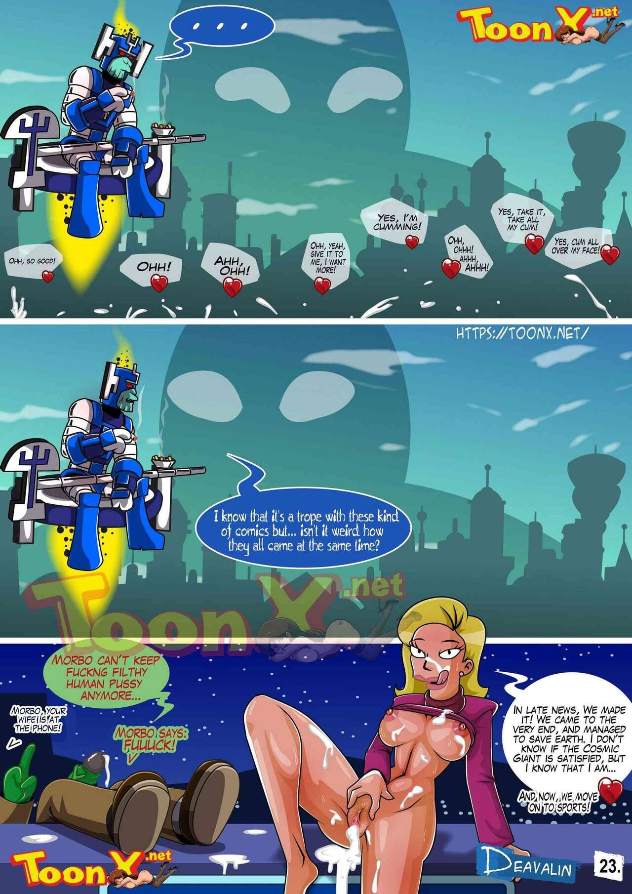 Orgy To Save The Earth Porn Comic english 24