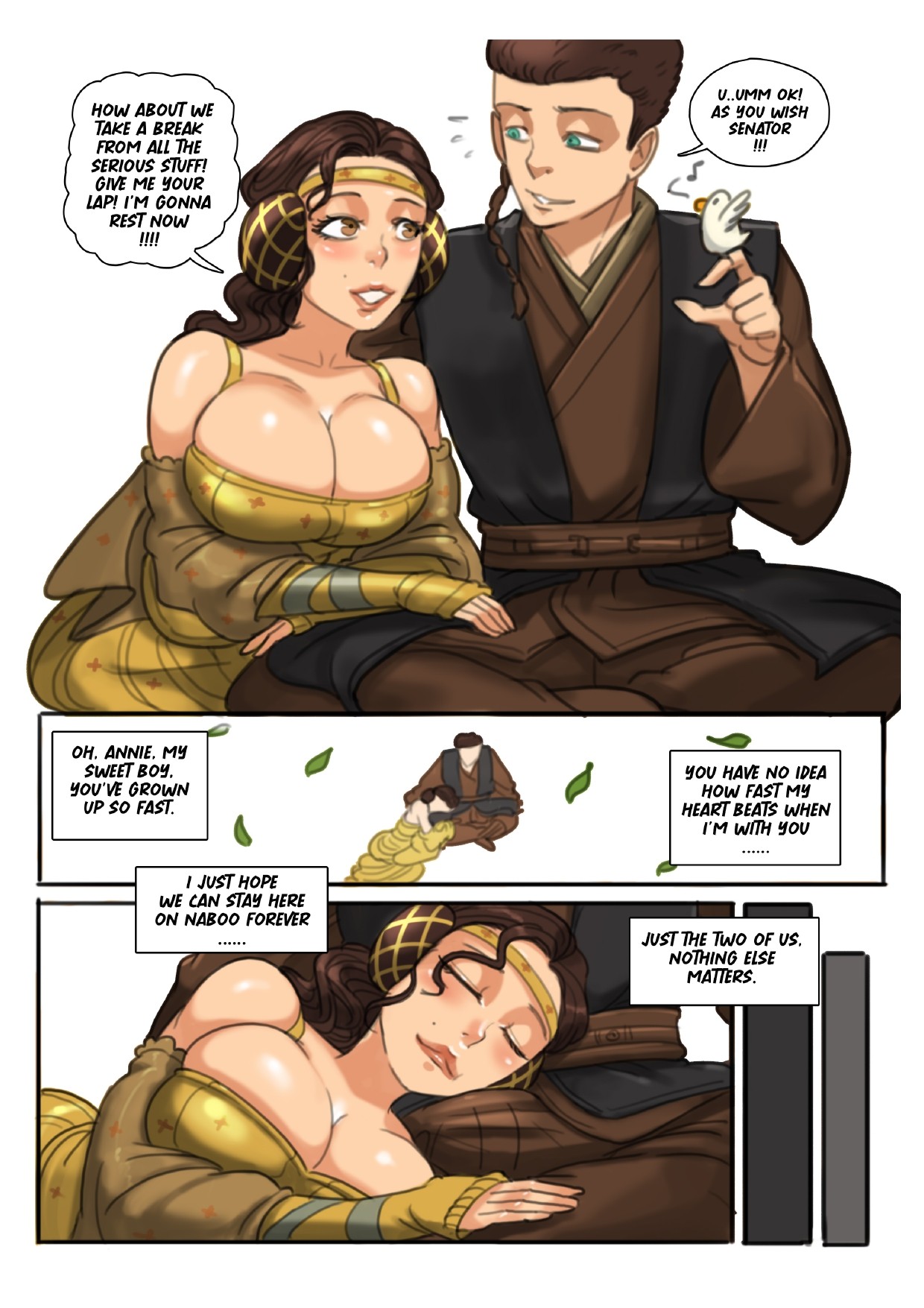 Journey Porn - Padawan Journey: Padme Porn Comic english 04 - Porn Comic