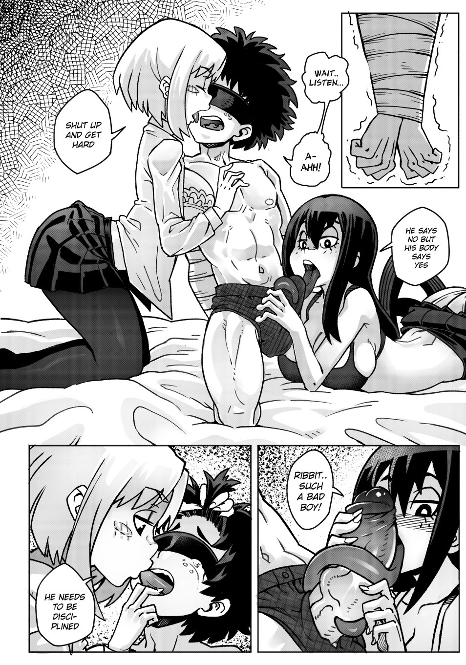 Pregnant Hero Academia Porn Comic english 07