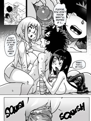 Pregnant Hero Academia Porn Comic english 09