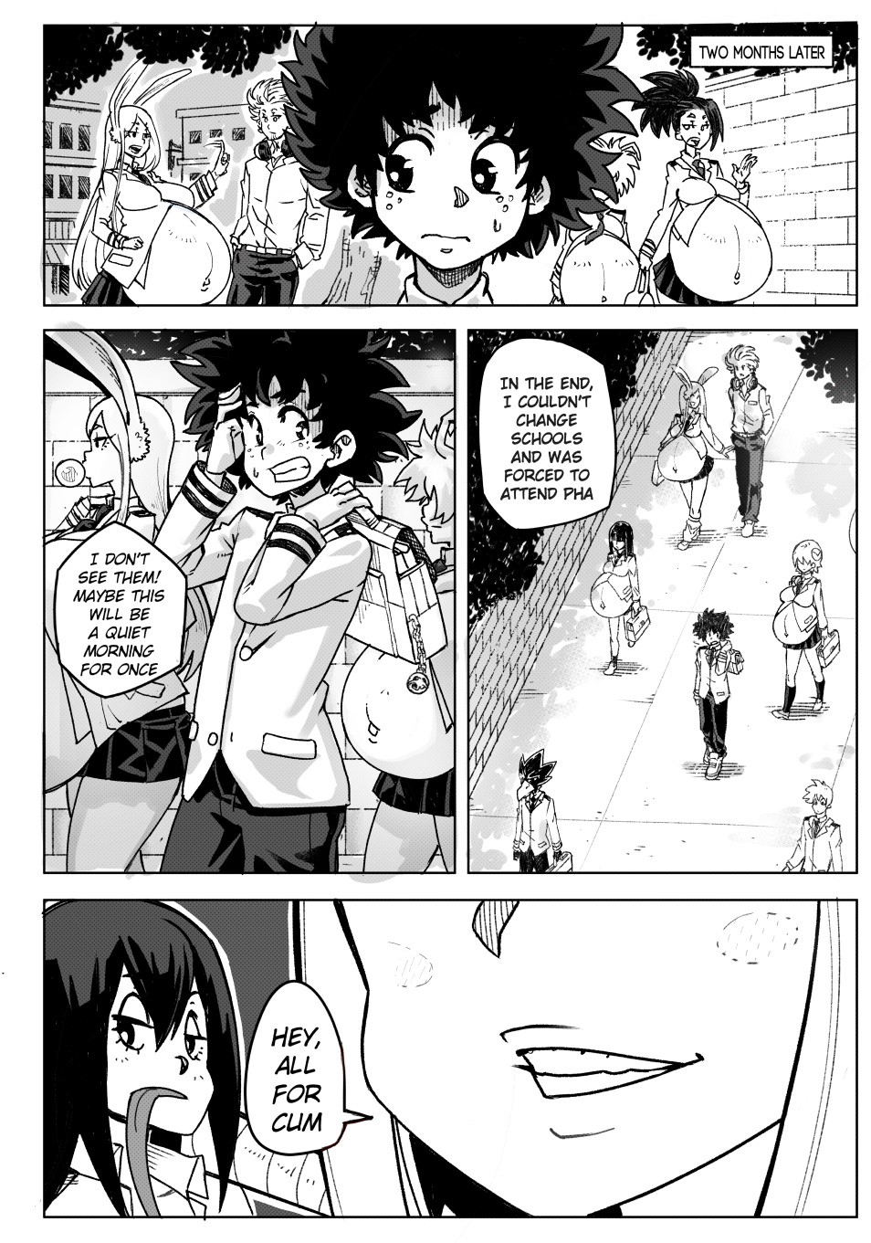 Pregnant Hero Academia Porn Comic english 11 - Porn Comic