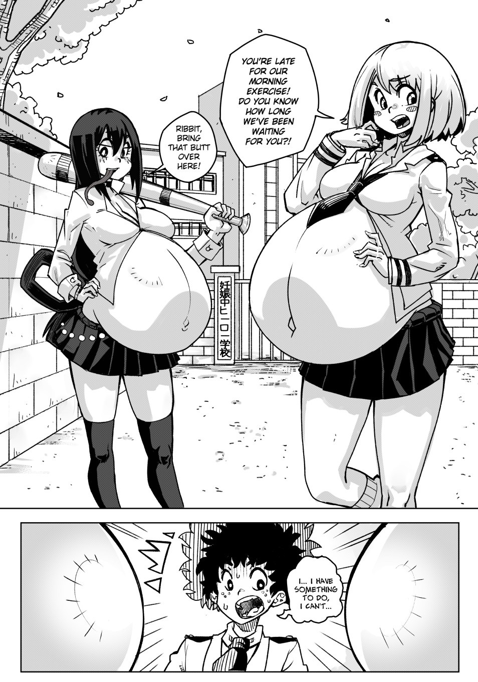 Pregnant Hero Academia Porn Comic english 12 Porn Comic 