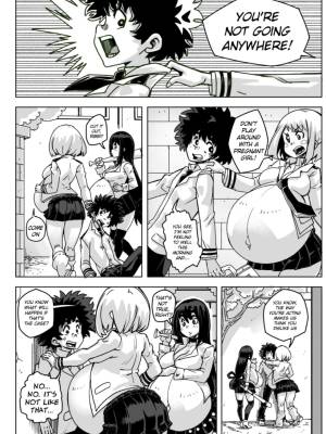 Pregnant Hero Academia Porn Comic english 13