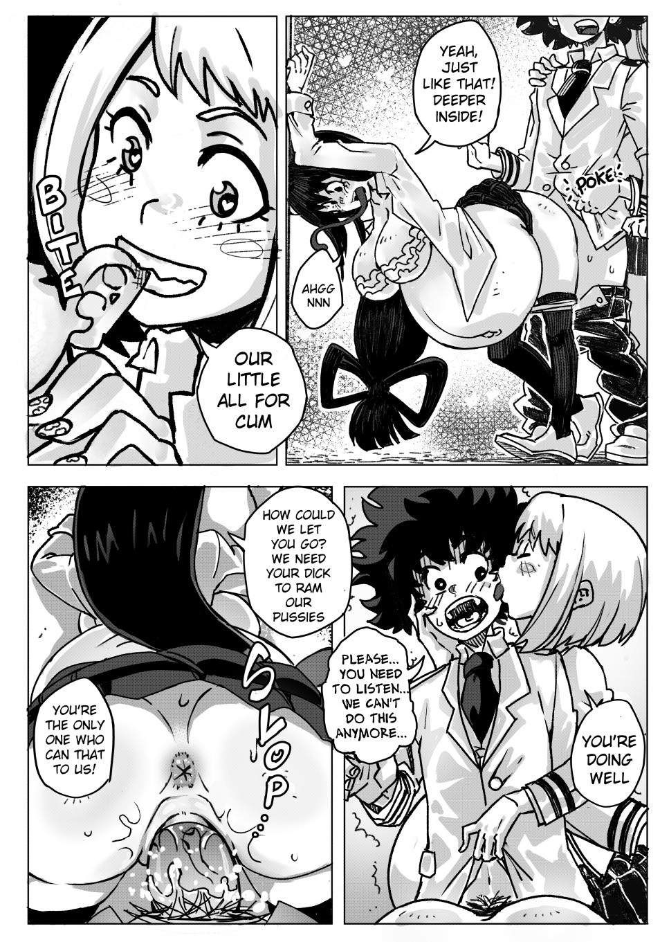 Pregnant Hero Academia Porn Comic english 15