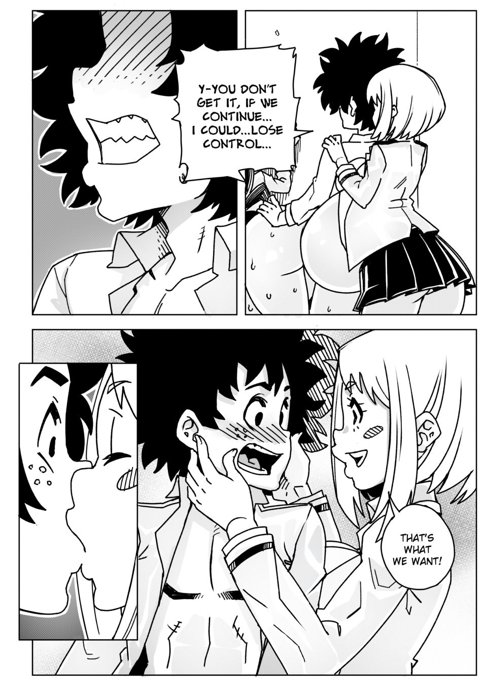 Pregnant Hero Academia Porn Comic english 20