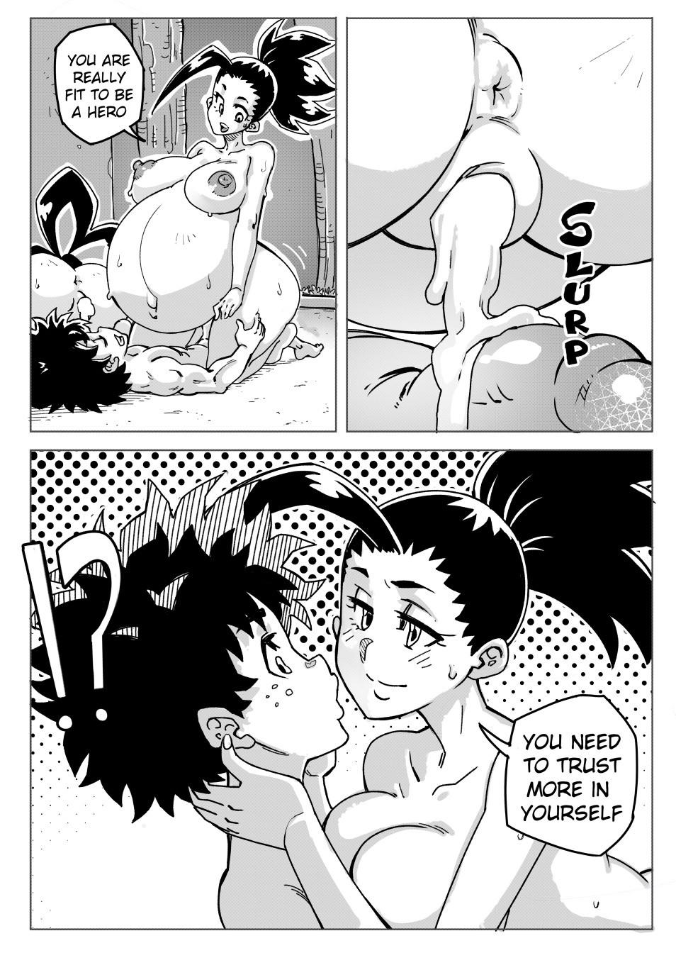 Pregnant Hero Academia Porn Comic english 35