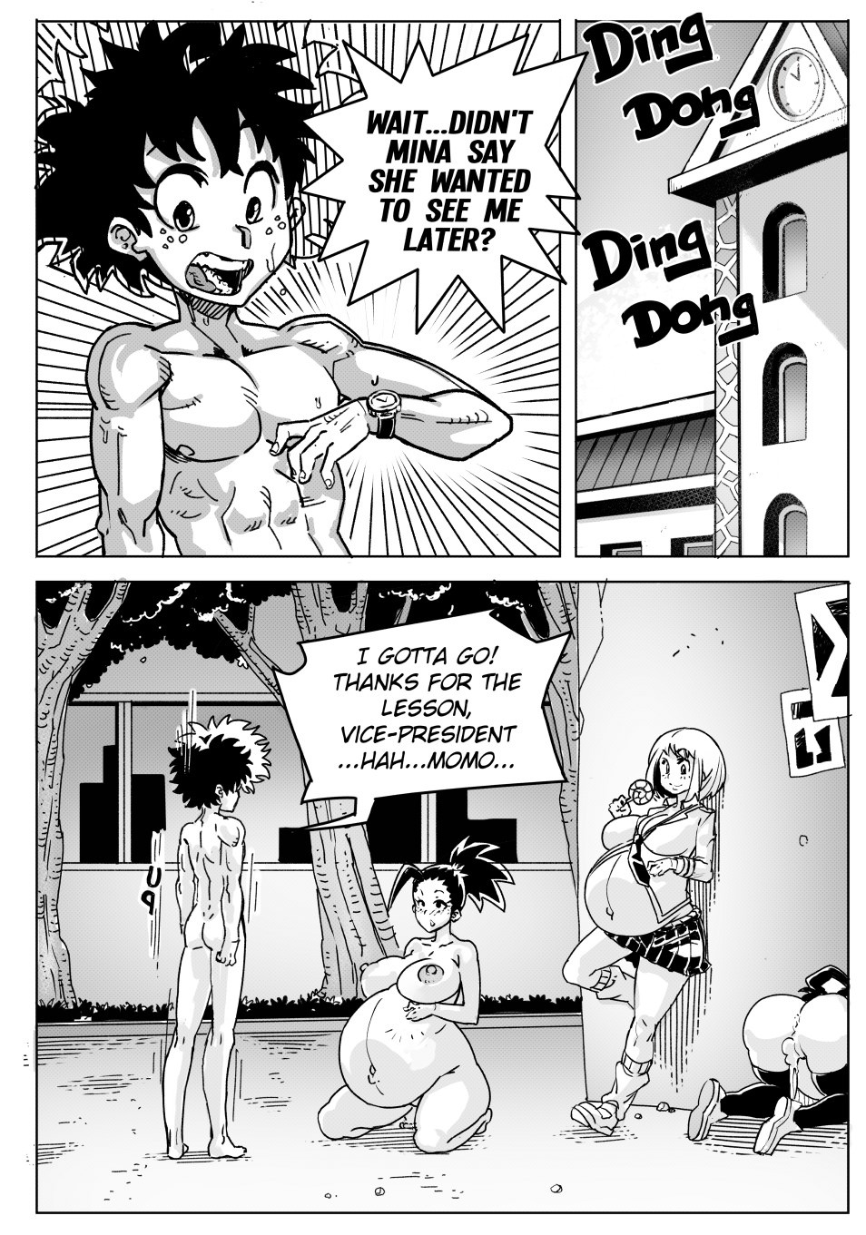 Pregnant Hero Academia Porn Comic english 37 - Porn Comic