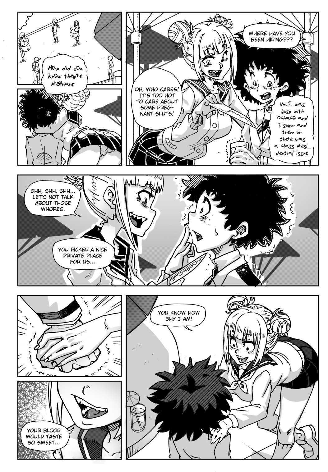 Pregnant Hero Academia Porn Comic english 43