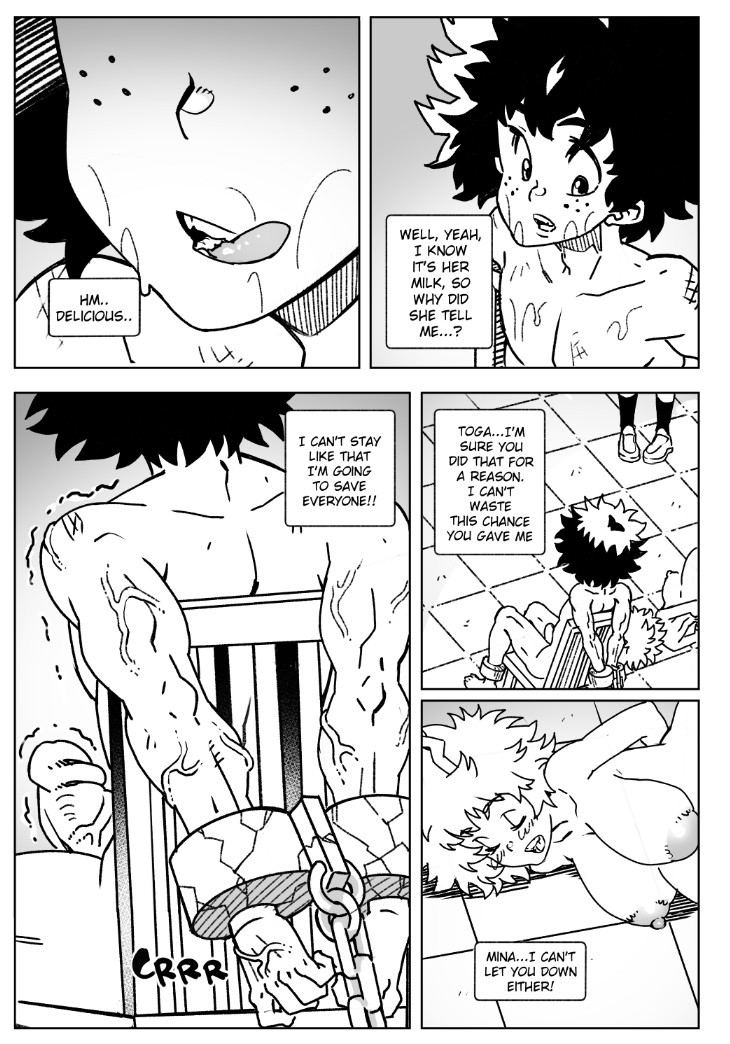 Pregnant Hero Academia Porn Comic english 60