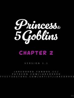 Princess And 5 Goblins Part 2 Porn Comic english 01