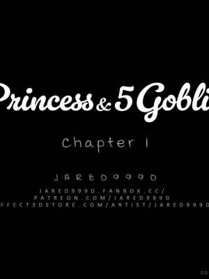 Princess And 5 Goblins Porn Comic english 01