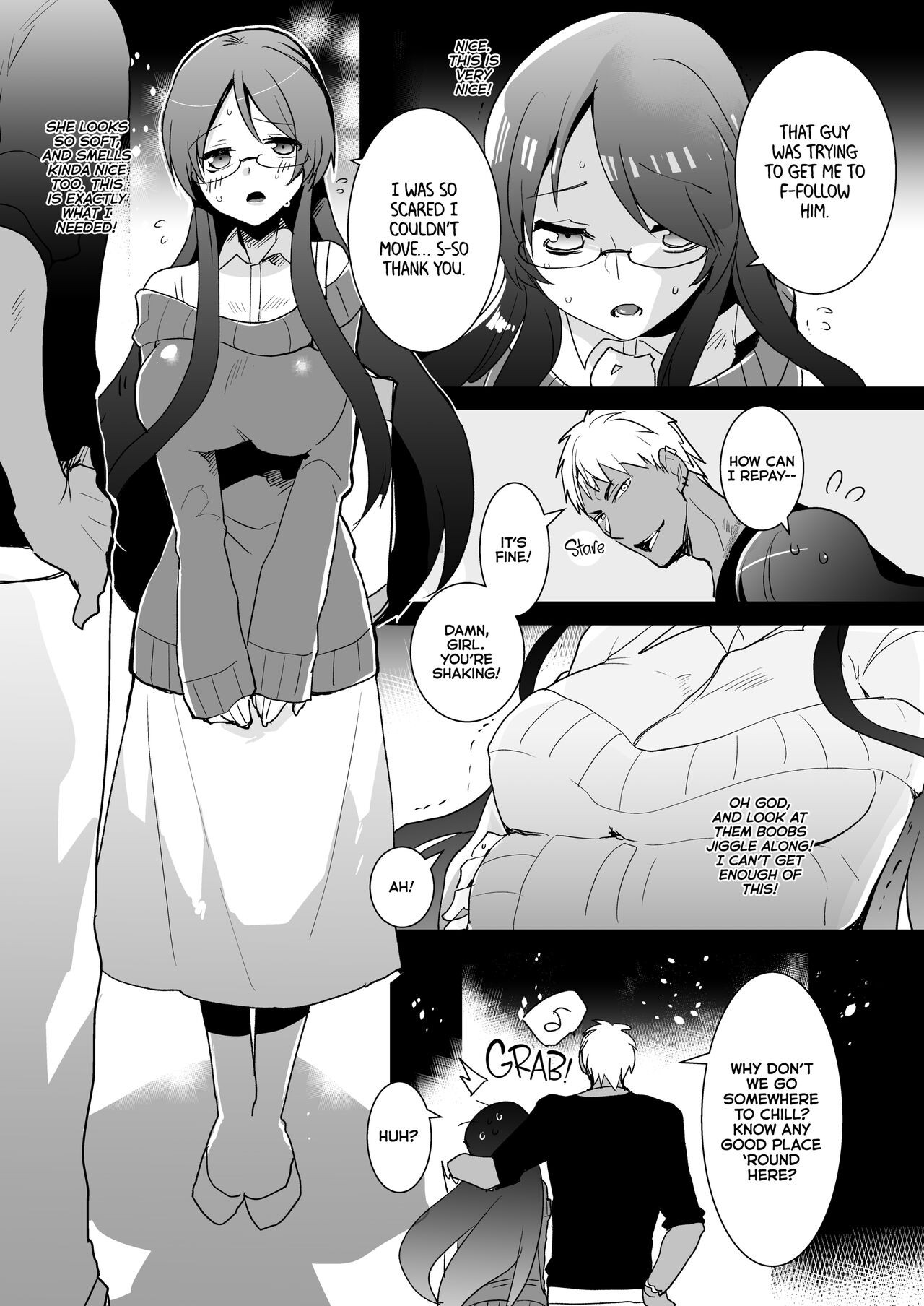 Remember That Time I Rescued My Quiet Classmate and Went for a Quickie but Then Fell in Love With Futa Cock? Porn Comic english 04