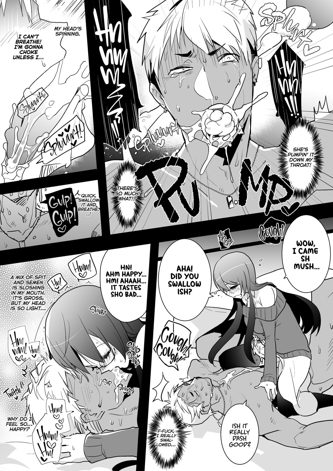 Gross Futa - Remember That Time I Rescued My Quiet Classmate and Went for a Quickie but  Then Fell in Love With Futa Cock? Porn Comic english 10 - Porn Comic