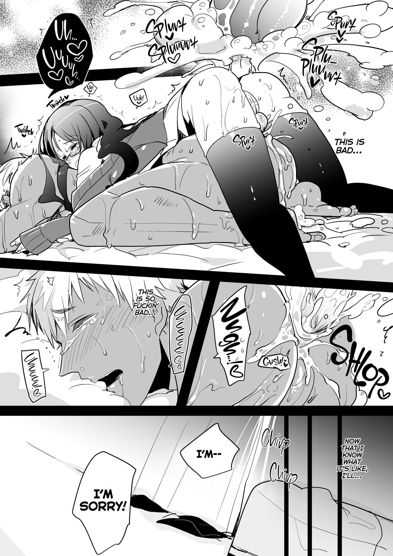 Remember That Time I Rescued My Quiet Classmate and Went for a Quickie but Then Fell in Love With Futa Cock? Porn Comic english 22