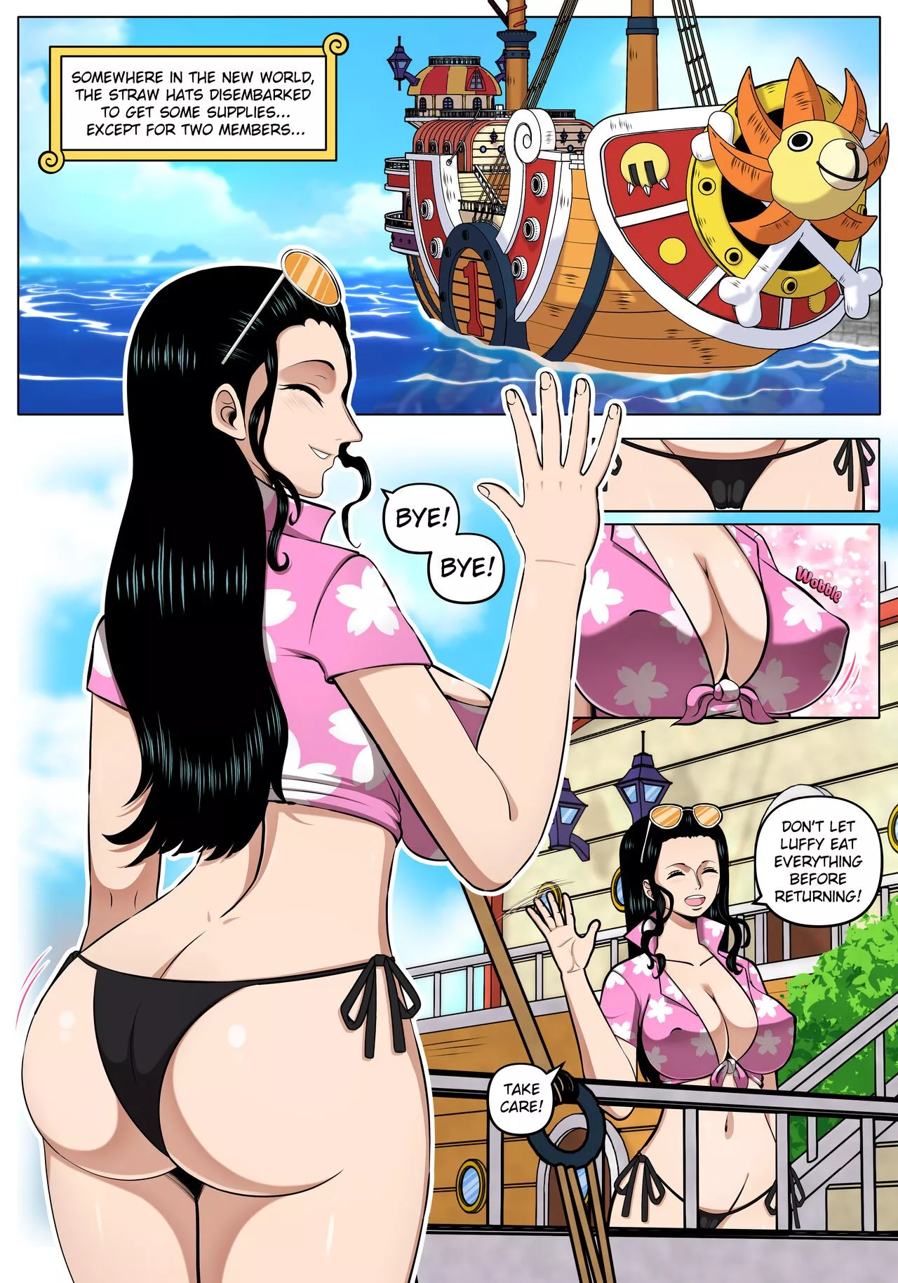 Robin x Zoro (One Piece) [KingComiX] - English - Porn Comic