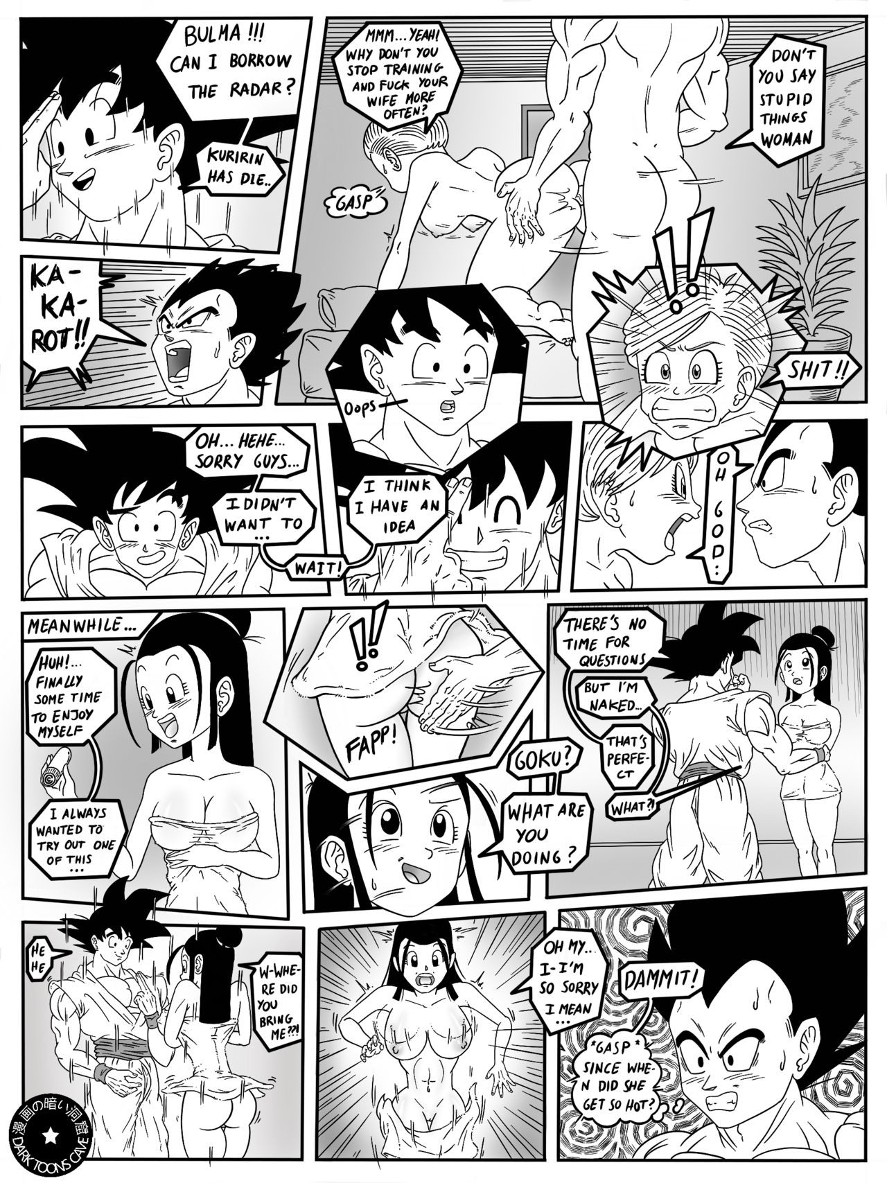 Saiyan’s Wives Priorities Porn Comic english 05