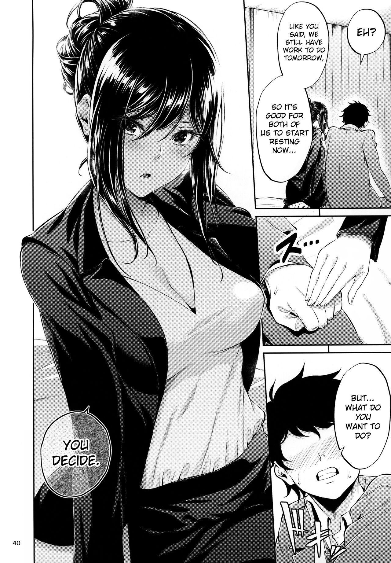 Shokuba No Senpai Porn Comic english 39