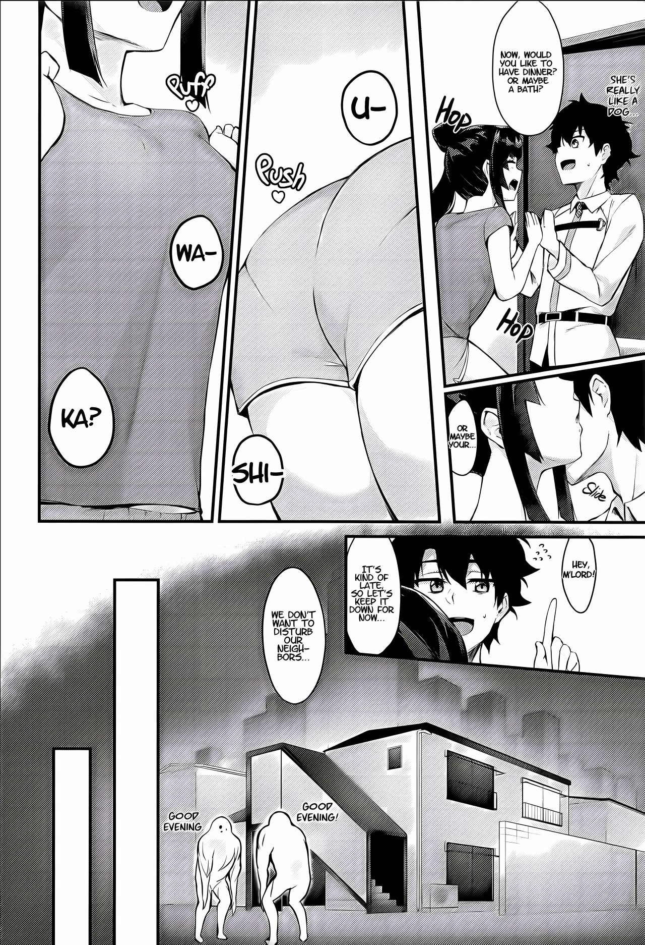 Simply Living With Ushiwakamaru Porn Comic english 03