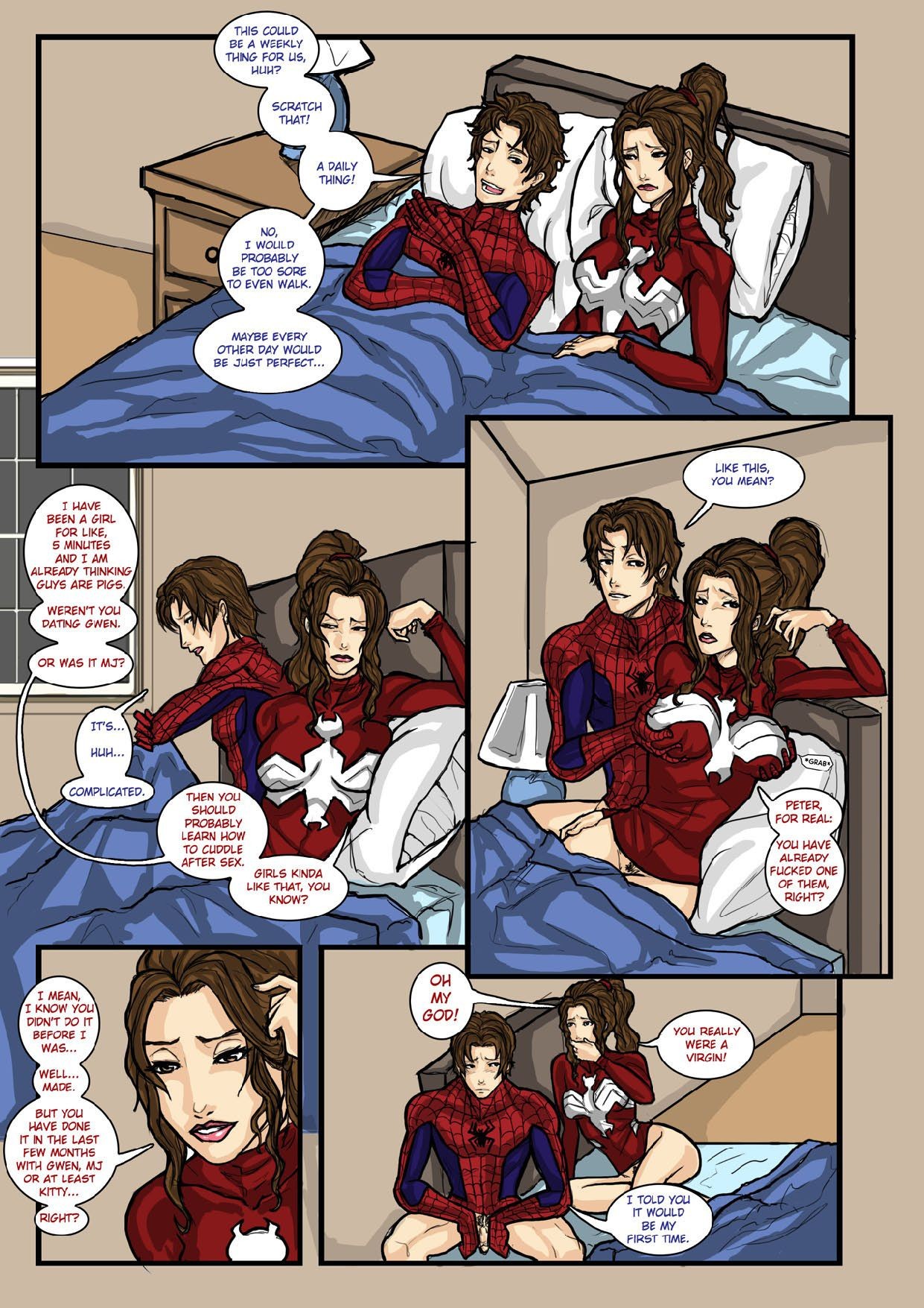 Spidercest Part 4 Porn Comic english 03