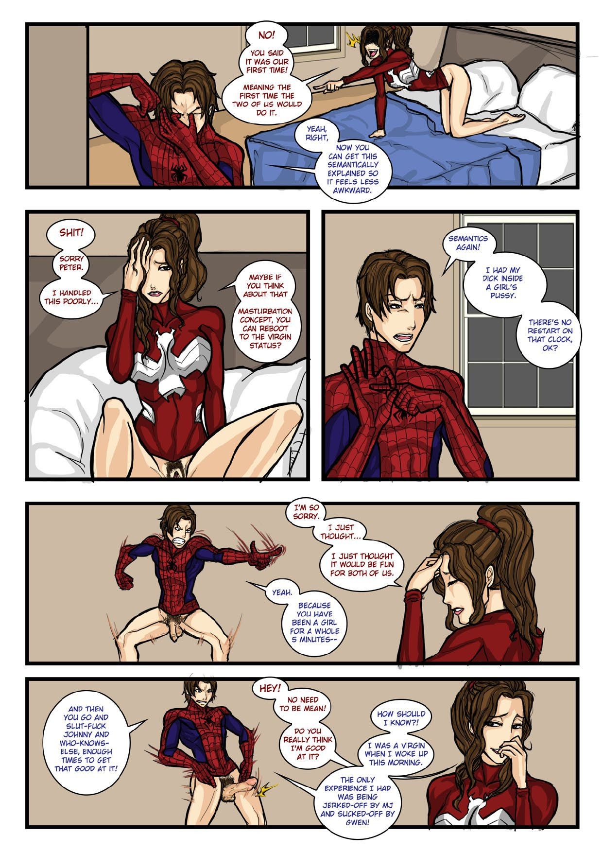 Spidercest Part 4 Porn Comic english 04