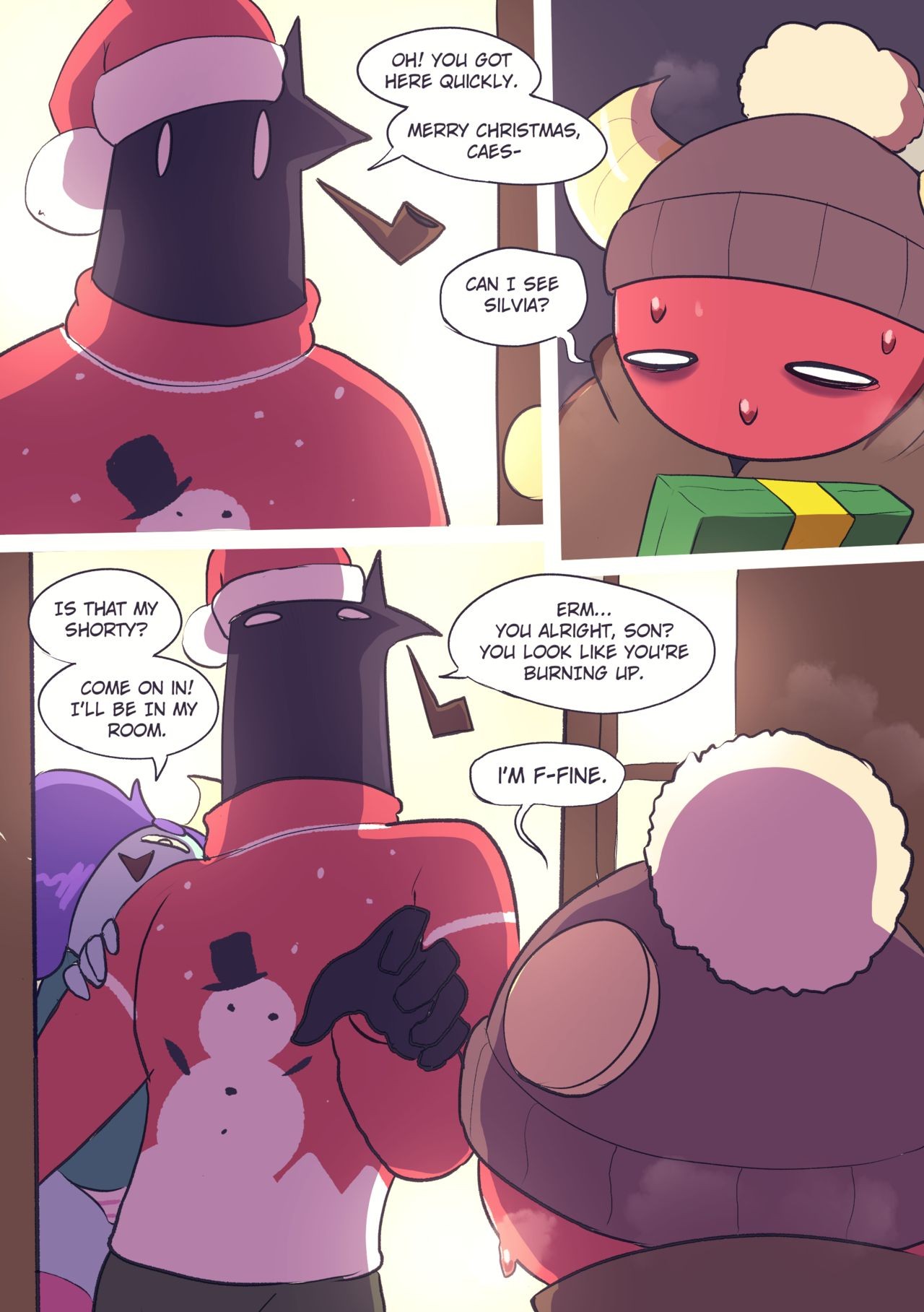 Squishmas Special  Porn Comic english 03