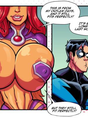 Starfire Seduction Porn Comic english 02