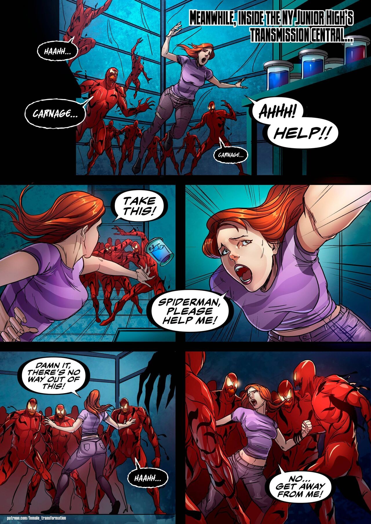 Symbiote Queen: Complete Edition  Porn Comic english 16