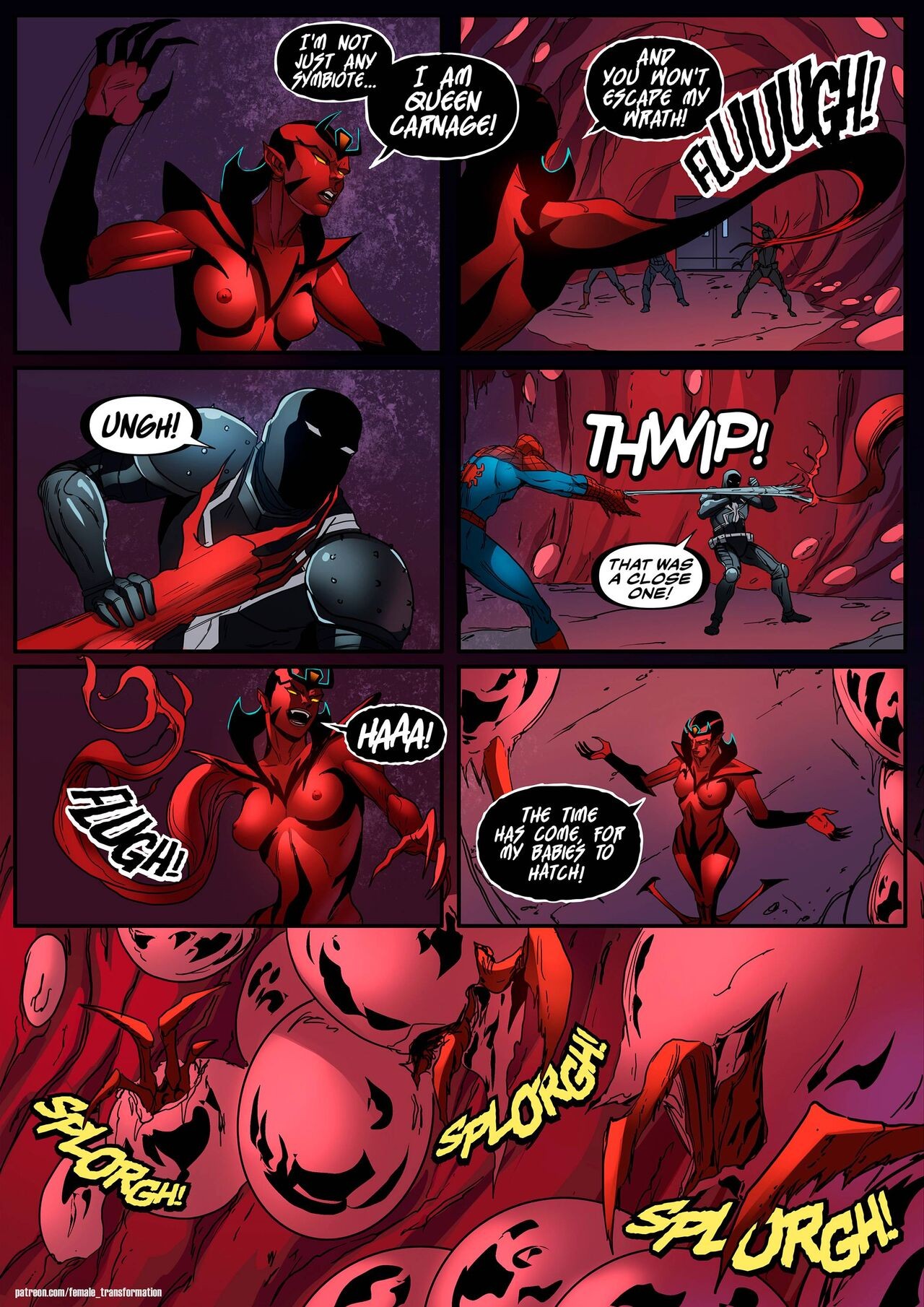 Symbiote Queen: Complete Edition  Porn Comic english 38
