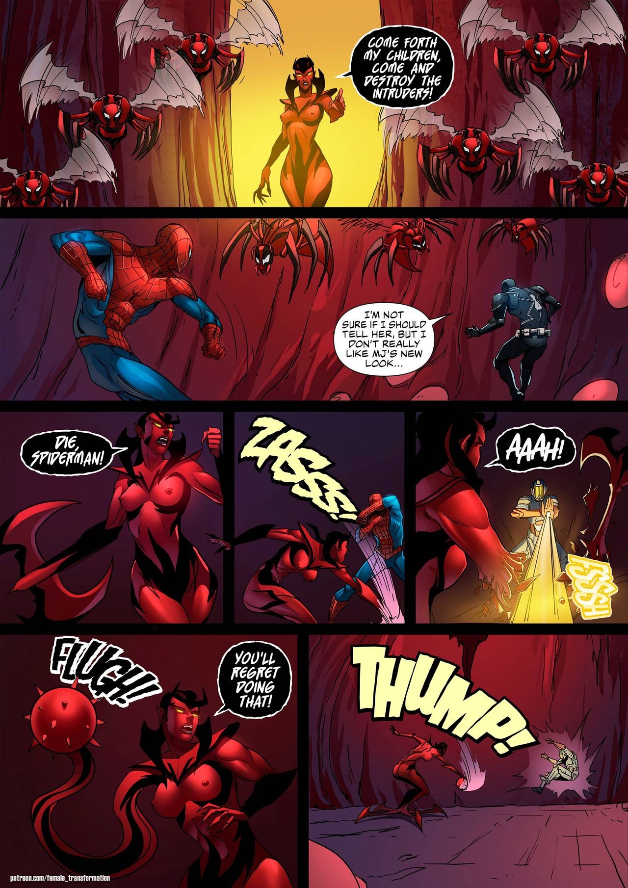 Symbiote Queen: Complete Edition  Porn Comic english 39