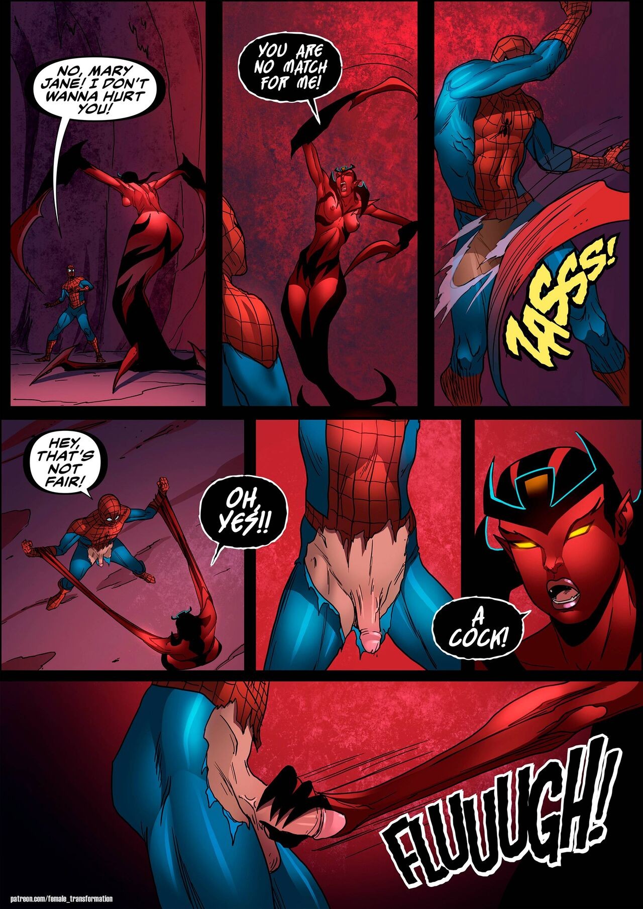 Symbiote Queen: Complete Edition  Porn Comic english 43