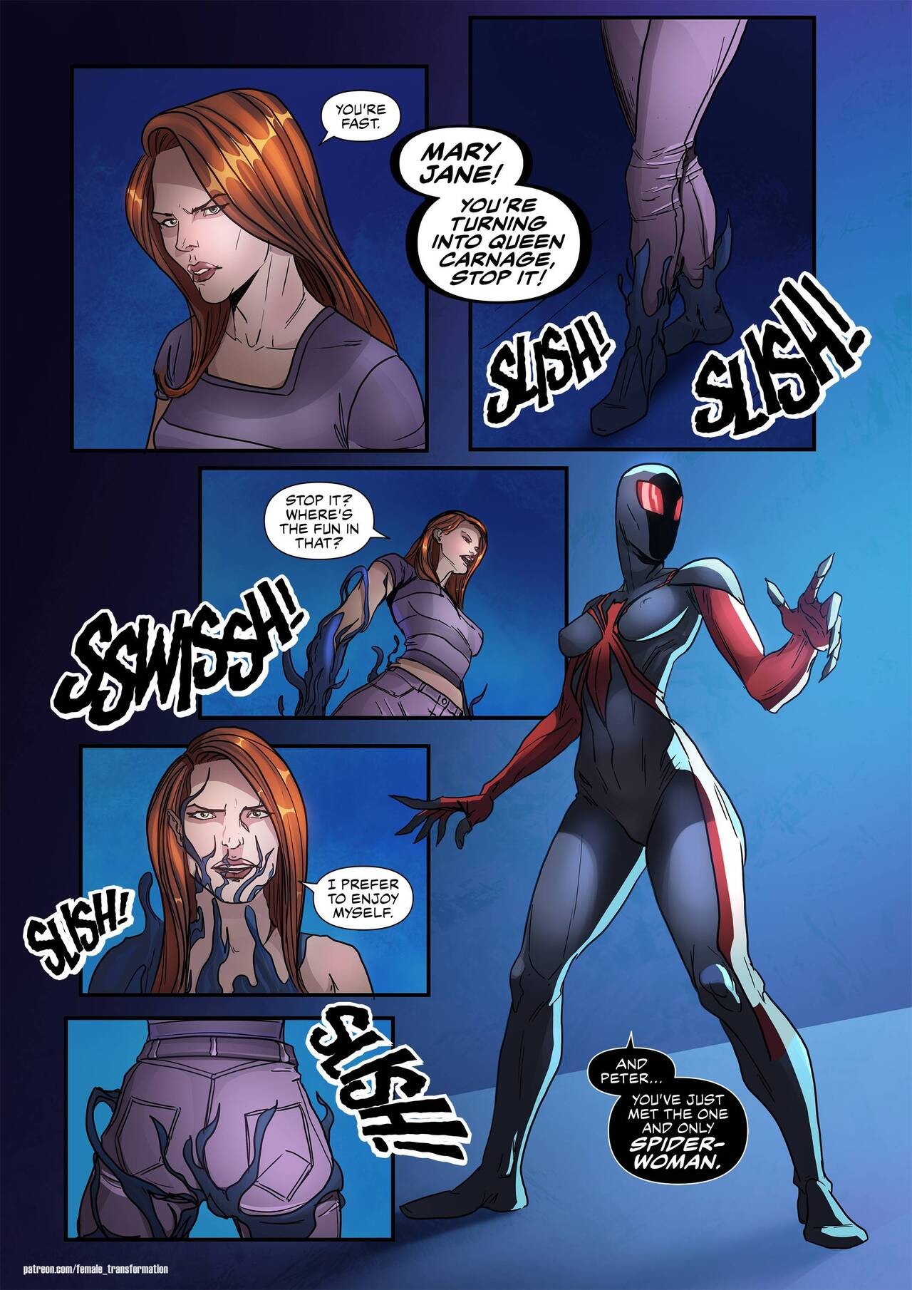 Symbiote Queen: Complete Edition  Porn Comic english 70