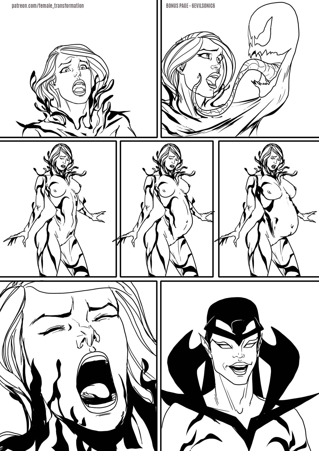 Symbiote Queen: Complete Edition  Porn Comic english 90