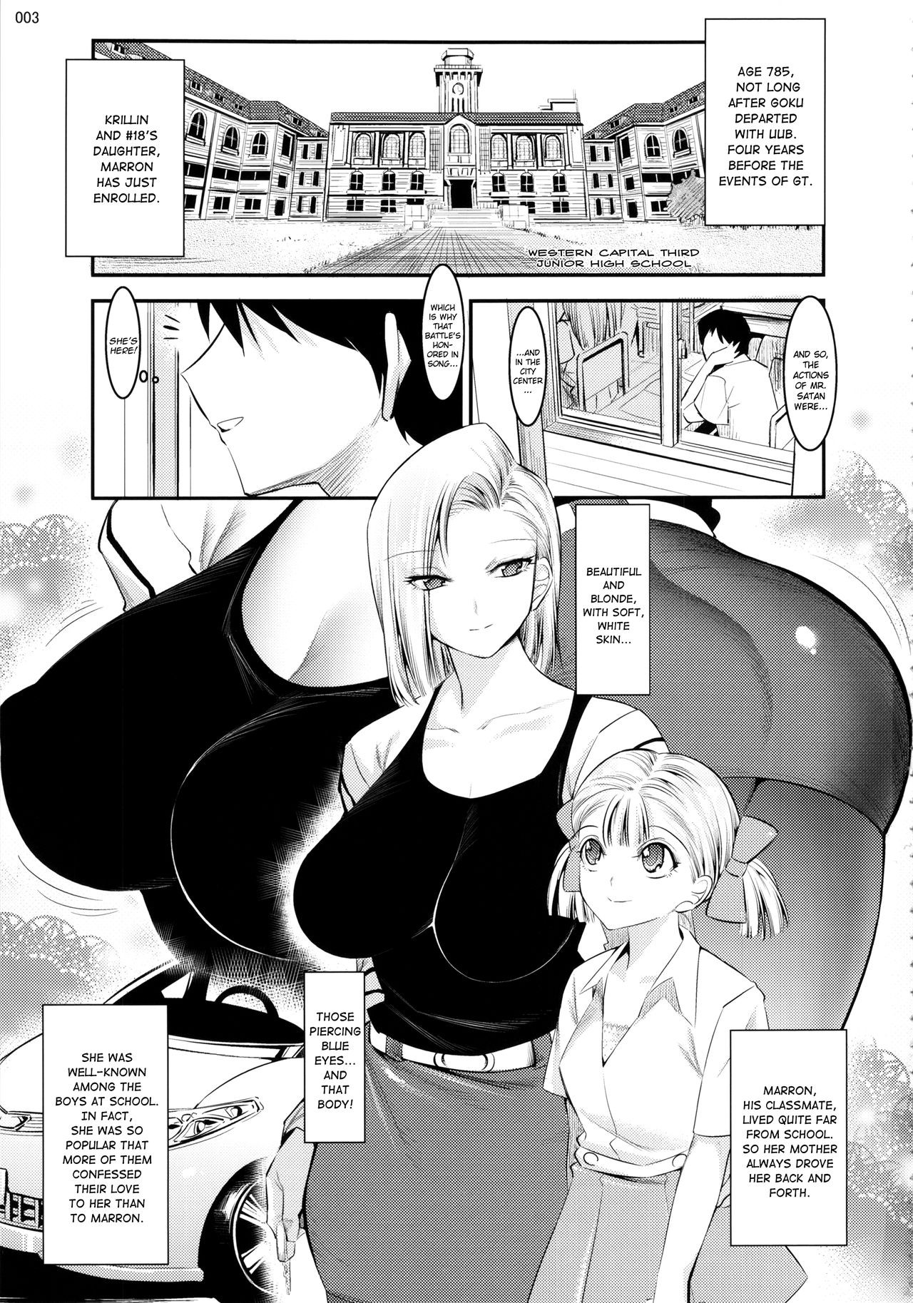 Tender First Time With Android 18 Porn Comic english 02