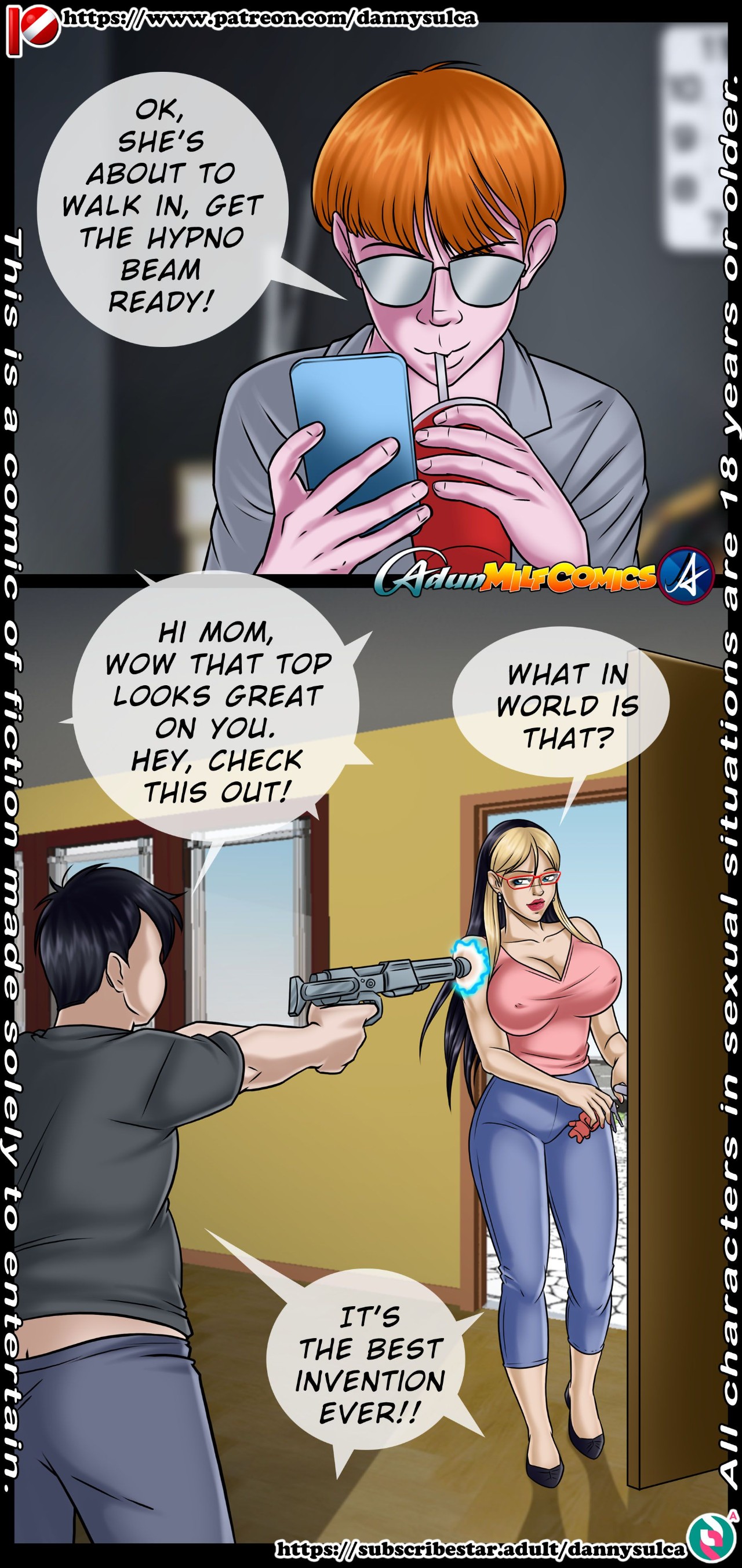 The Hypnobeam Part 2 Porn Comic english 02