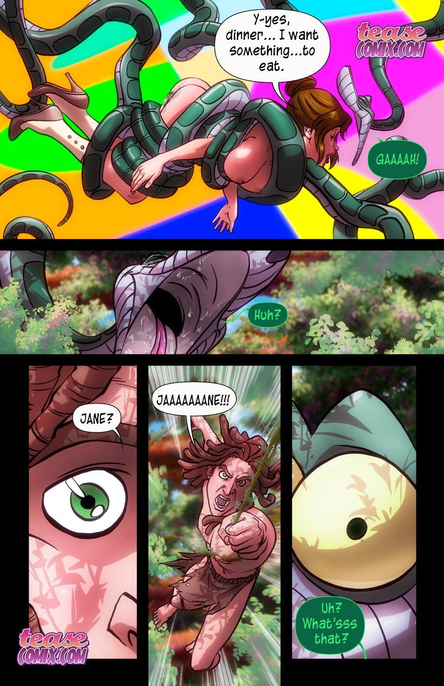 The Legend Of The White Ape And The Snake Part 2 Porn Comic english 25