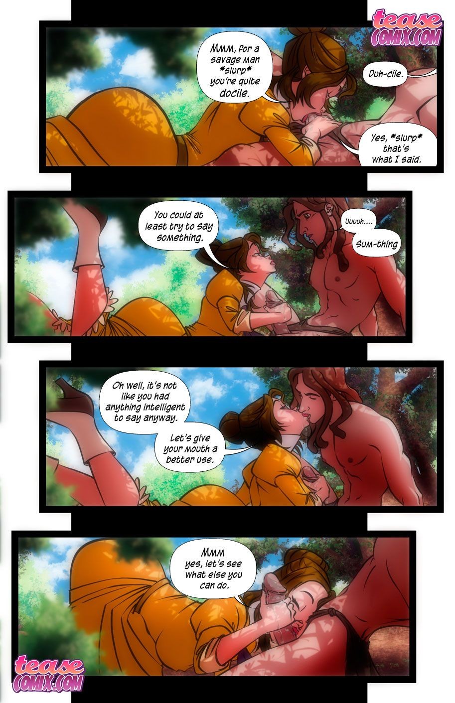 The Legend Of The White Ape And The Snake Porn Comic english 08