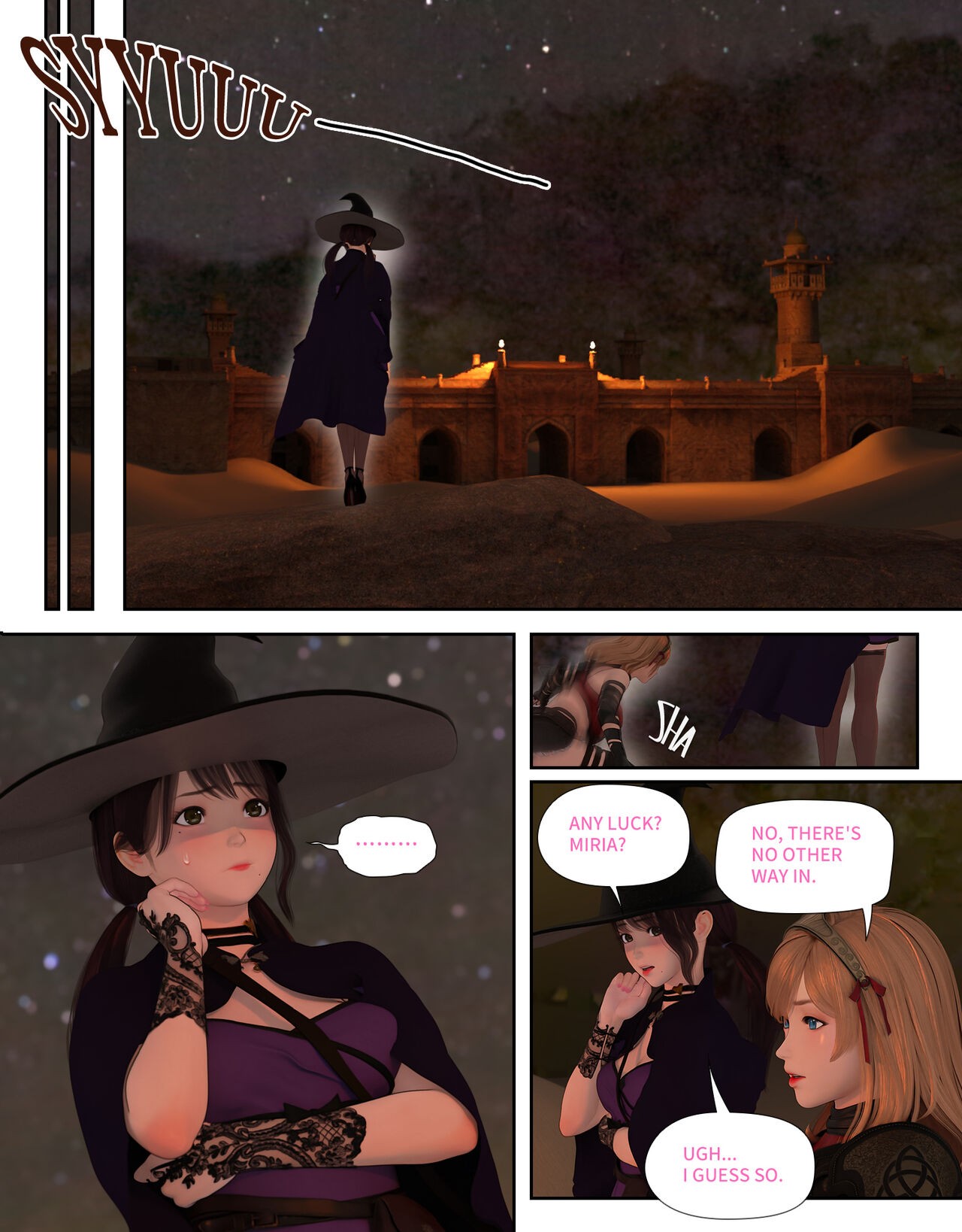 The Lily Praying For Light Part 4 Porn Comic english 32