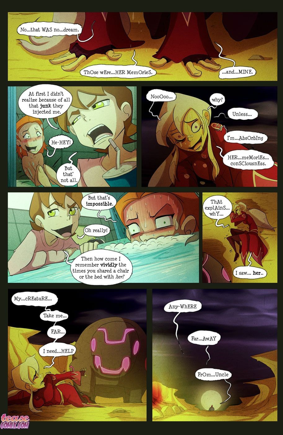 The Witch With No Name: Turn Into Part 2 Porn Comic english 21