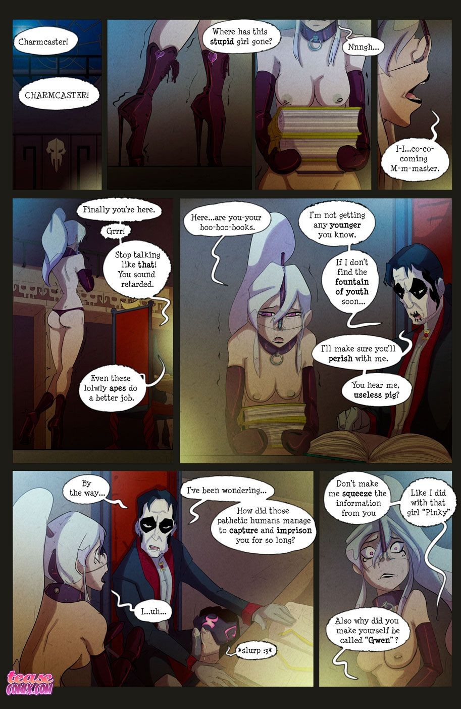 The Witch With No Name: Turn Into Part 2 Porn Comic english 44